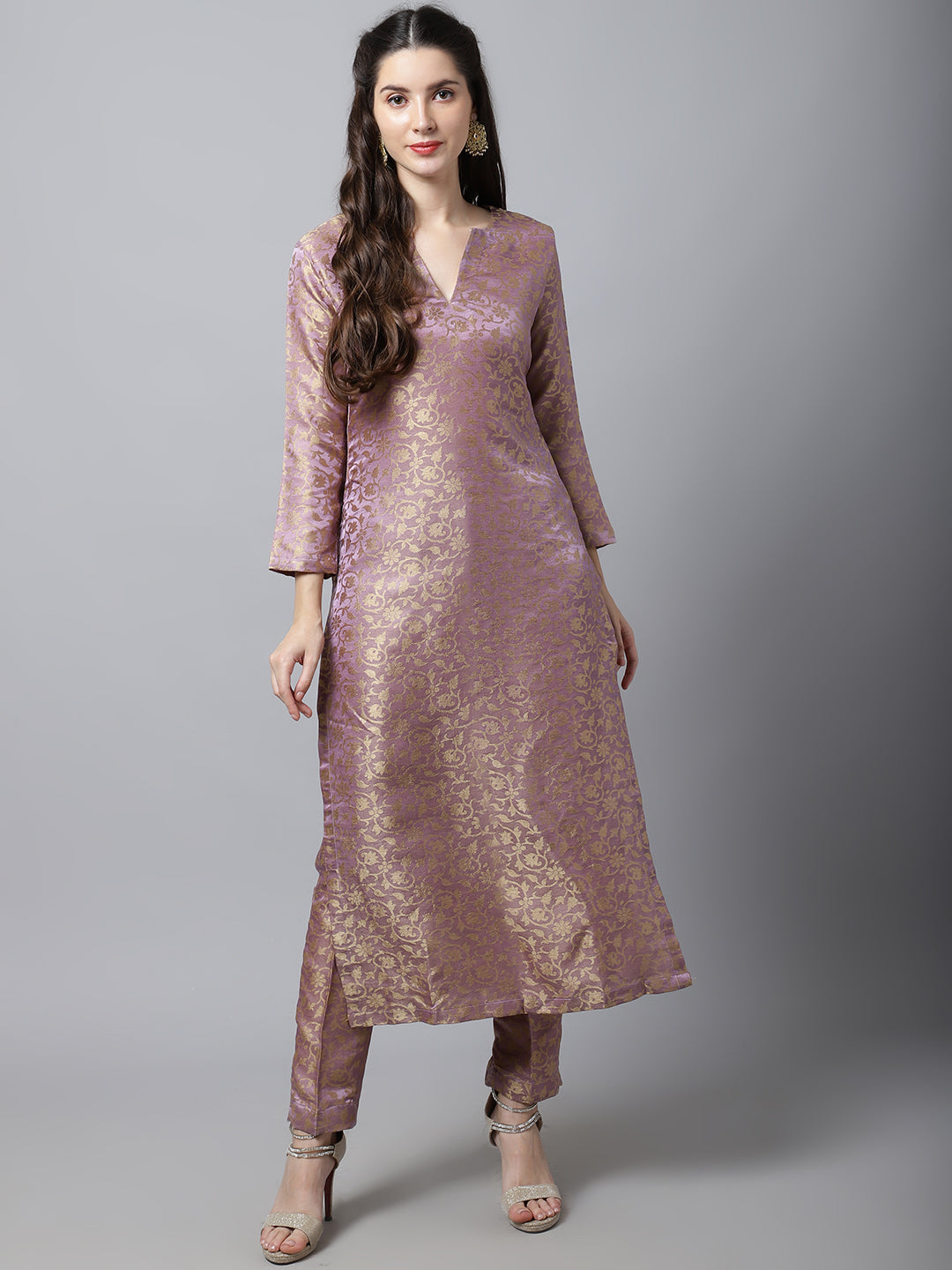 Light Pink Brocade Embroidery Salwar Kameez Suit - Trendz & Traditionz  Boutique – TRENDZ & TRADITIONZ BOUTIQUE